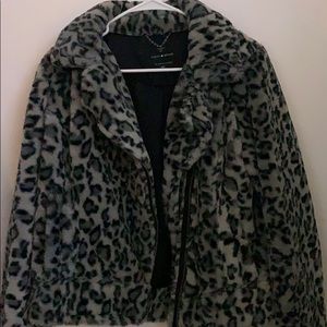 Leopard/cheetah Lucky Brand Jacket
